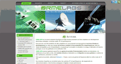 Desktop Screenshot of ormelabs.com